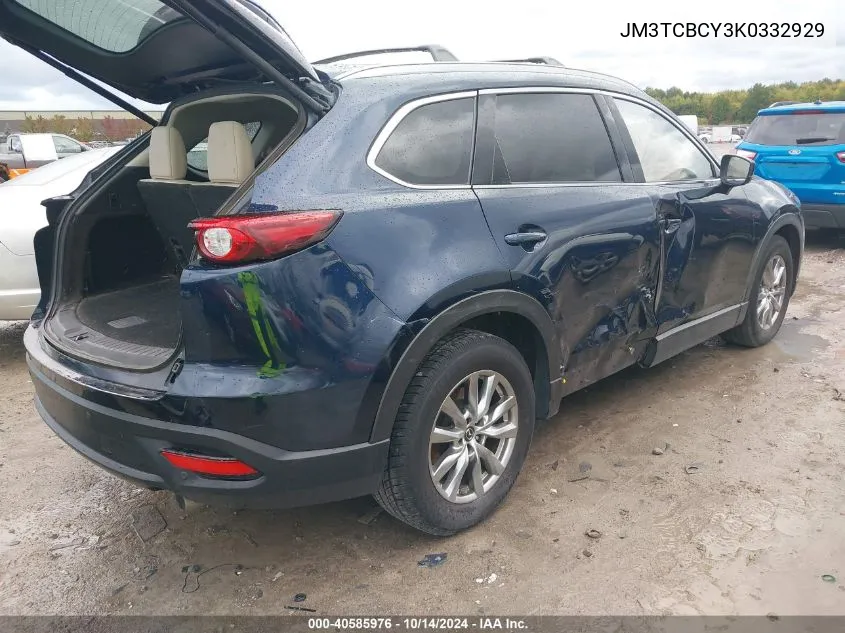 JM3TCBCY3K0332929 2019 Mazda Cx-9 Touring