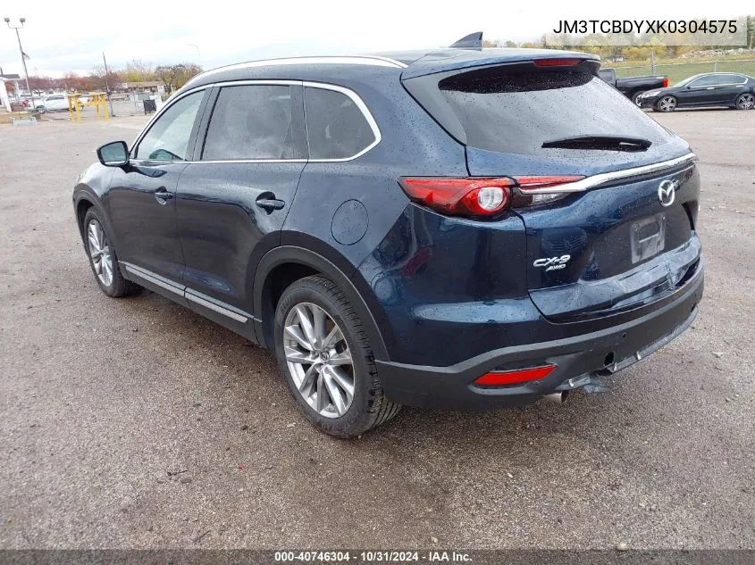 JM3TCBDYXK0304575 2019 Mazda Cx-9 Grand Touring