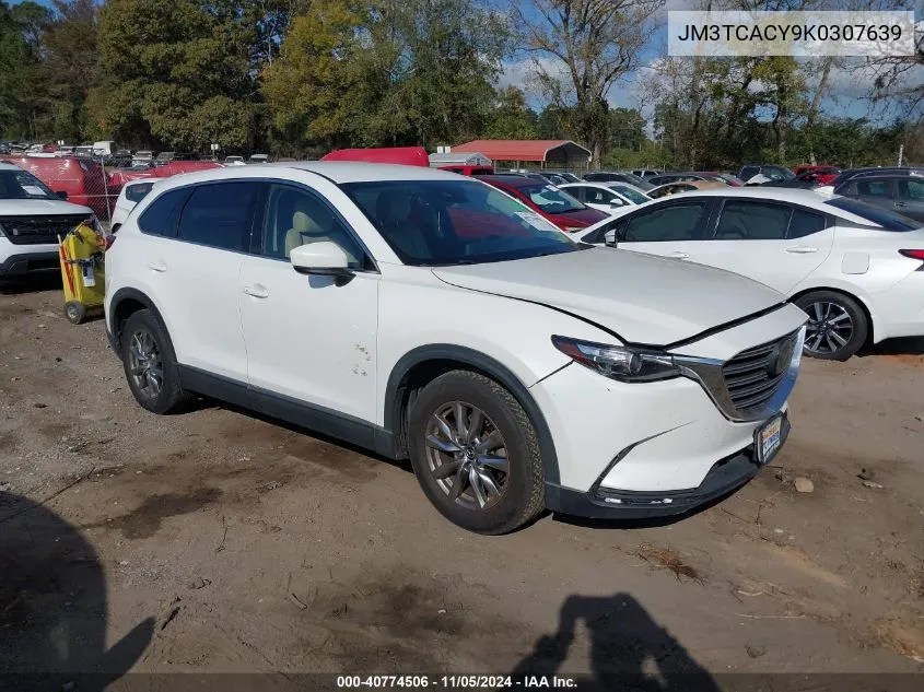 JM3TCACY9K0307639 2019 Mazda Cx-9 Touring