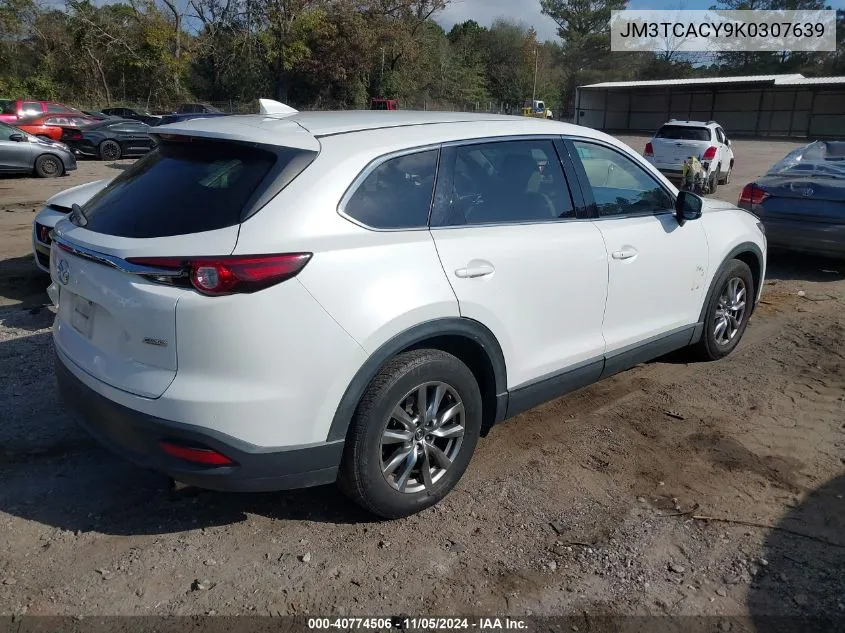 JM3TCACY9K0307639 2019 Mazda Cx-9 Touring