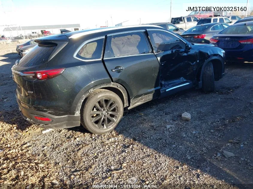 2019 Mazda Cx-9 Signature VIN: JM3TCBEY0K0325160 Lot: 40810634