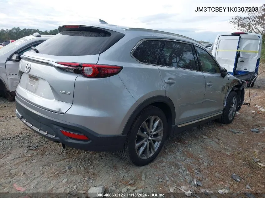 2019 Mazda Cx-9 Signature VIN: JM3TCBEY1K0307203 Lot: 40863212