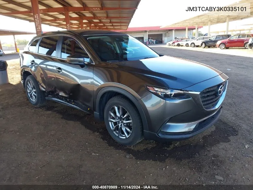 2019 Mazda Cx-9 Sport VIN: JM3TCABY3K0335101 Lot: 40870989