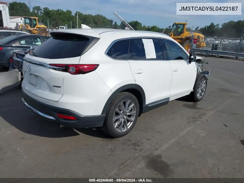 JM3TCADY5L0422187 2020 Mazda Cx-9 Grand Touring