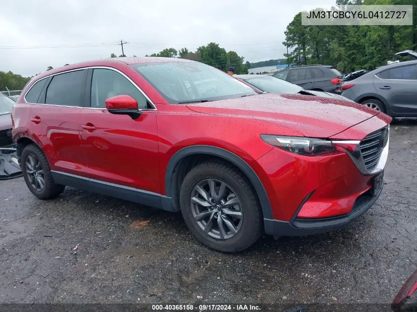 2020 Mazda Cx-9 Touring VIN: JM3TCBCY6L0412727 Lot: 40365158