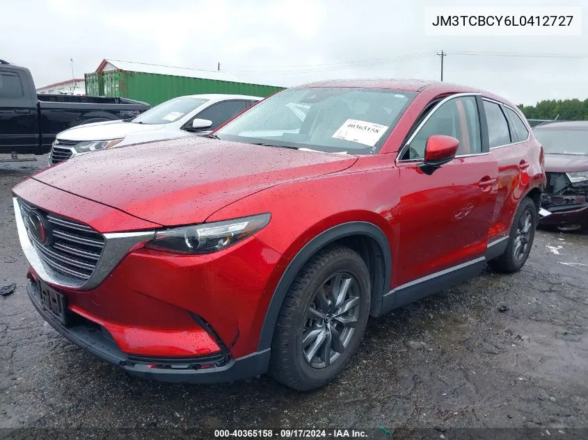 2020 Mazda Cx-9 Touring VIN: JM3TCBCY6L0412727 Lot: 40365158