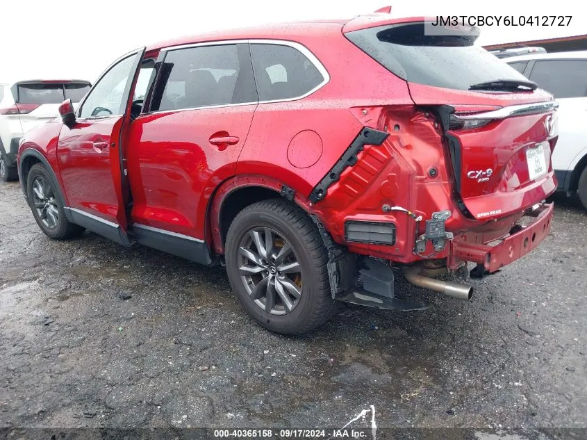 JM3TCBCY6L0412727 2020 Mazda Cx-9 Touring