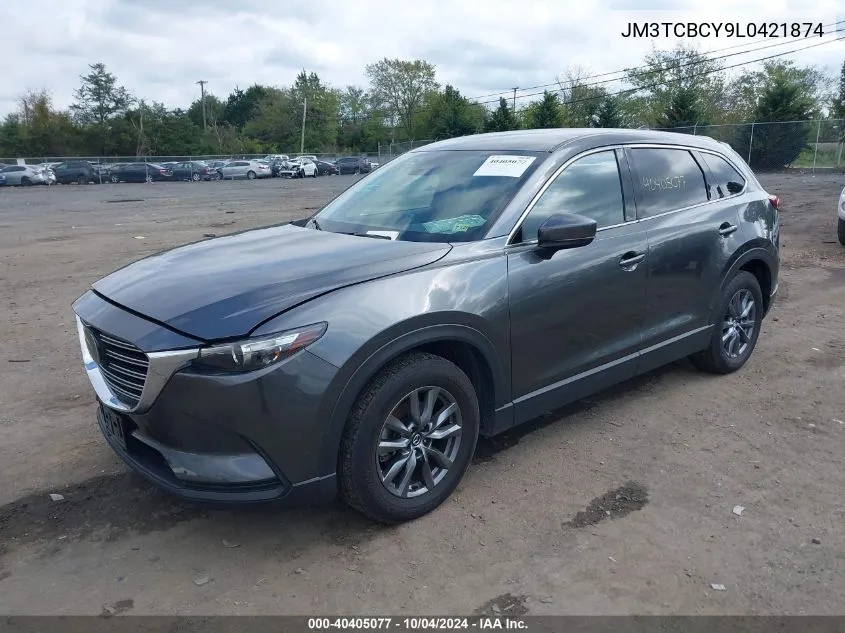 2020 Mazda Cx-9 Touring VIN: JM3TCBCY9L0421874 Lot: 40405077