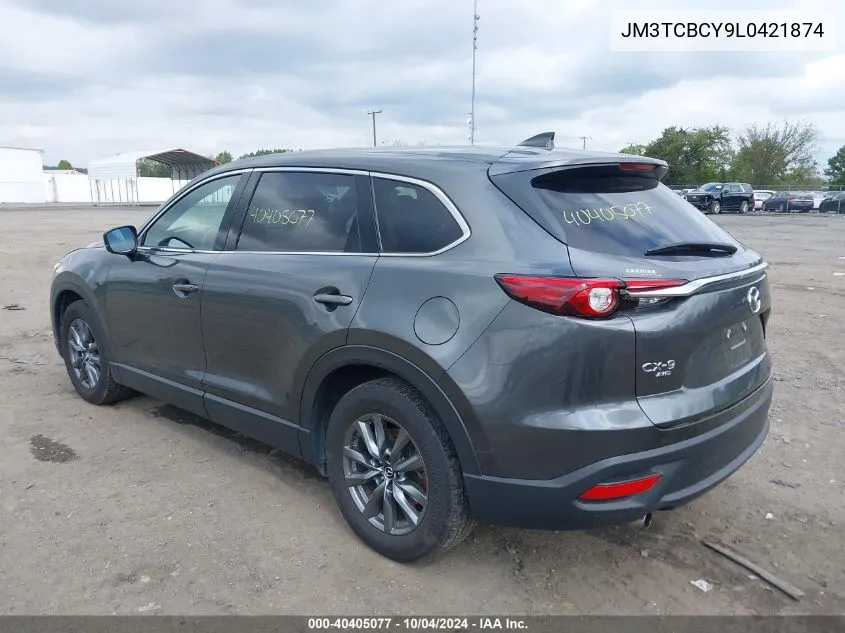 2020 Mazda Cx-9 Touring VIN: JM3TCBCY9L0421874 Lot: 40405077