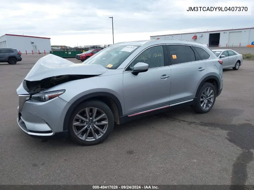 2020 Mazda Cx-9 Grand Touring VIN: JM3TCADY9L0407370 Lot: 40417028