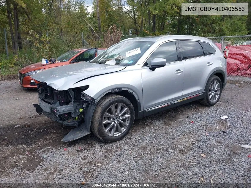 2020 Mazda Cx-9 Grand Touring VIN: JM3TCBDY4L0406553 Lot: 40429544