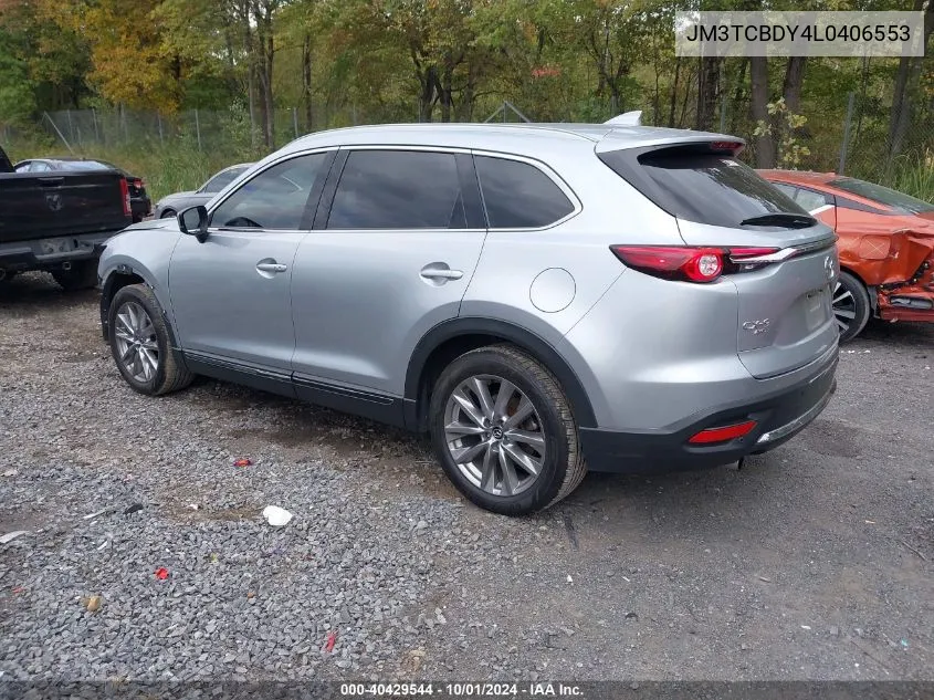 2020 Mazda Cx-9 Grand Touring VIN: JM3TCBDY4L0406553 Lot: 40429544