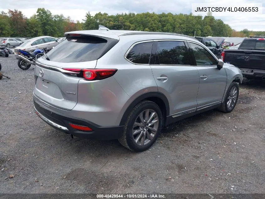 2020 Mazda Cx-9 Grand Touring VIN: JM3TCBDY4L0406553 Lot: 40429544