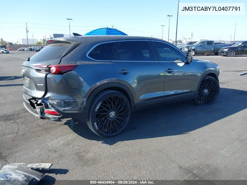 2020 Mazda Cx-9 Sport VIN: JM3TCABY7L0407791 Lot: 40434984