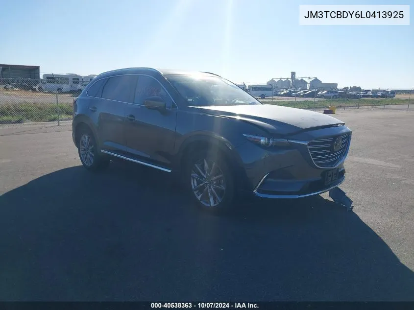 2020 Mazda Cx-9 Grand Touring VIN: JM3TCBDY6L0413925 Lot: 40538363