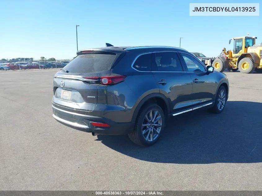 2020 Mazda Cx-9 Grand Touring VIN: JM3TCBDY6L0413925 Lot: 40538363