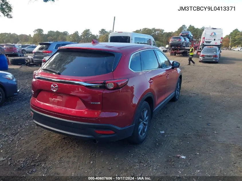 2020 Mazda Cx-9 Touring VIN: JM3TCBCY9L0413371 Lot: 40607606