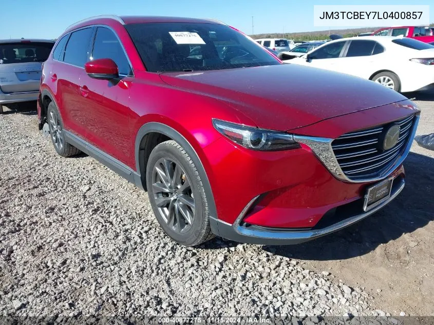 2020 Mazda Cx-9 Signature VIN: JM3TCBEY7L0400857 Lot: 40877275