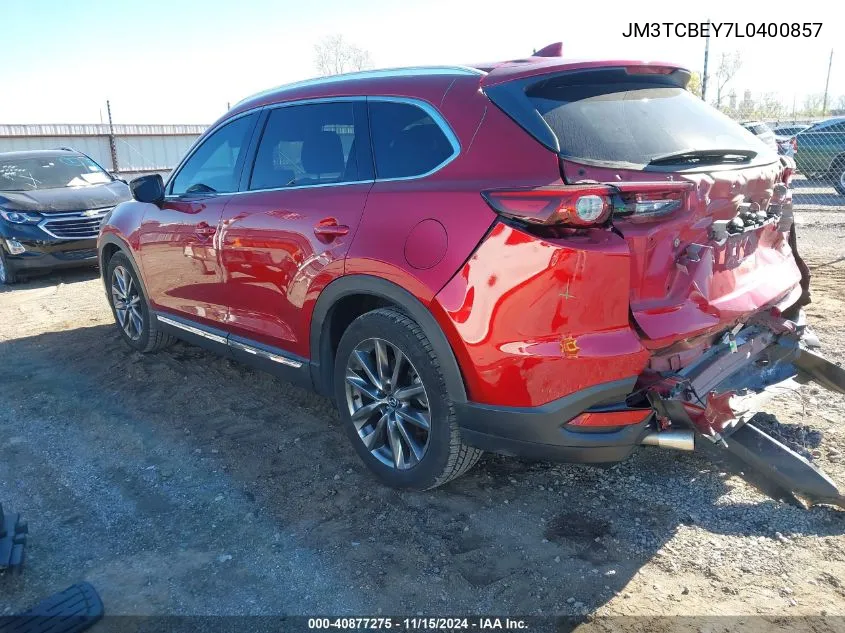 2020 Mazda Cx-9 Signature VIN: JM3TCBEY7L0400857 Lot: 40877275