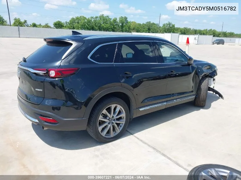 2021 Mazda Cx-9 Grand Touring VIN: JM3TCADY5M0516782 Lot: 39607221