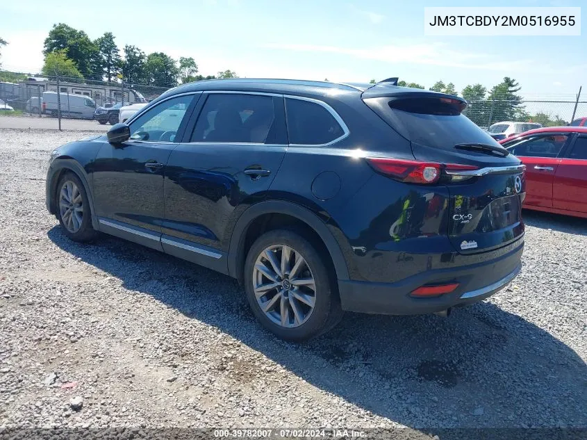 2021 Mazda Cx-9 Grand Touring VIN: JM3TCBDY2M0516955 Lot: 39782007