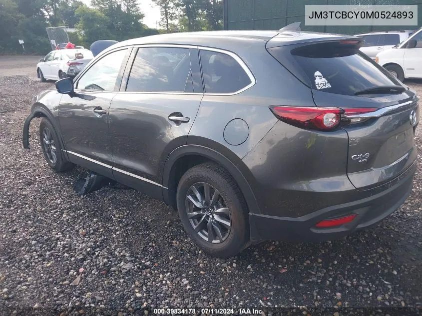 JM3TCBCY0M0524893 2021 Mazda Cx-9 Touring