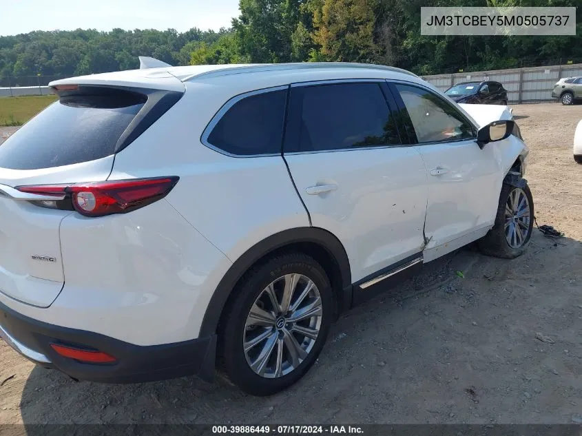 JM3TCBEY5M0505737 2021 Mazda Cx-9 Signature