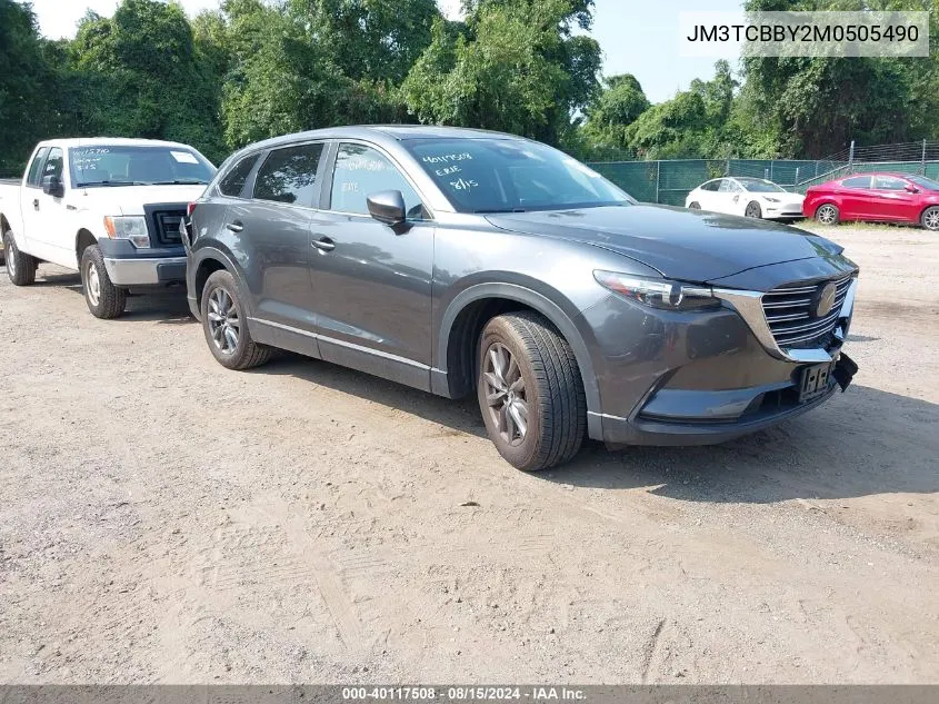 2021 Mazda Cx-9 Sport VIN: JM3TCBBY2M0505490 Lot: 40117508