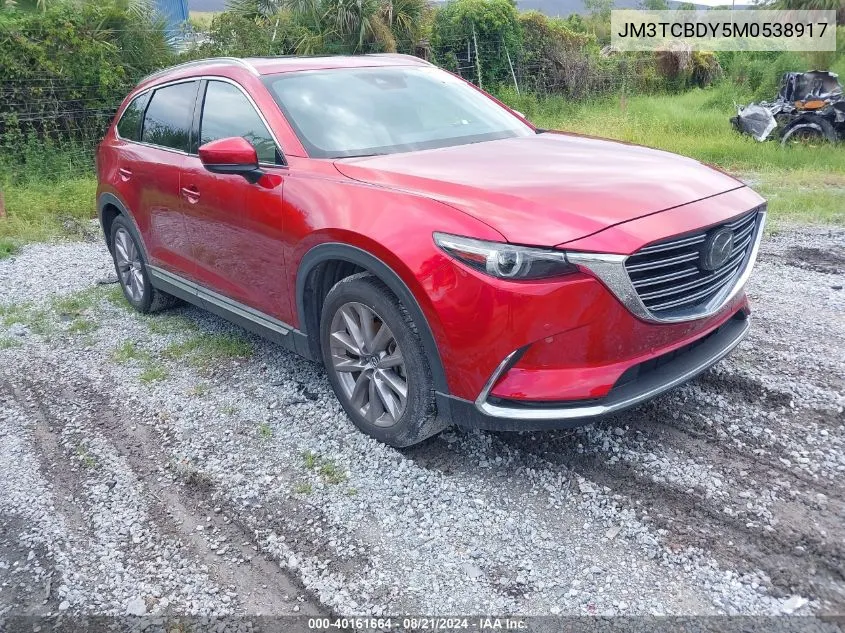 2021 Mazda Cx-9 Grand Touring VIN: JM3TCBDY5M0538917 Lot: 40161664