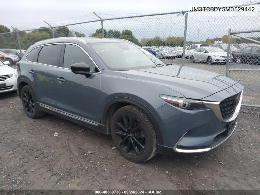 2021 Mazda Cx-9 Carbon Edition VIN: JM3TCBDY5M0529442 Lot: 40389735