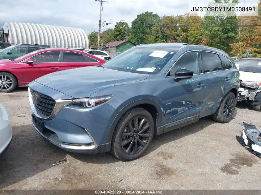 2021 Mazda Cx-9 Carbon Edition VIN: JM3TCBDY1M0508491 Lot: 40422829