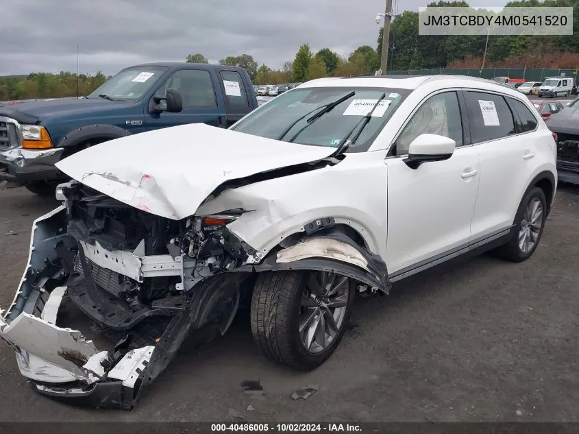 2021 Mazda Cx-9 Grand Touring VIN: JM3TCBDY4M0541520 Lot: 40486005