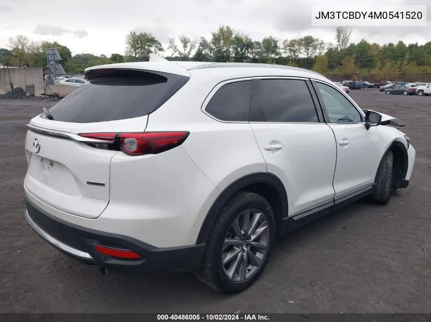 2021 Mazda Cx-9 Grand Touring VIN: JM3TCBDY4M0541520 Lot: 40486005