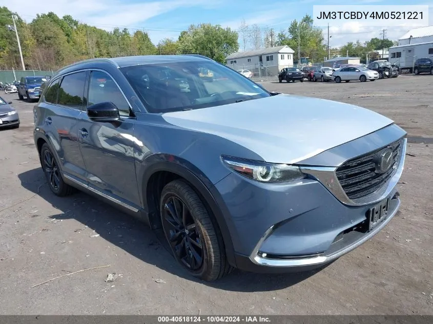 2021 Mazda Cx-9 Carbon Edition VIN: JM3TCBDY4M0521221 Lot: 40518124