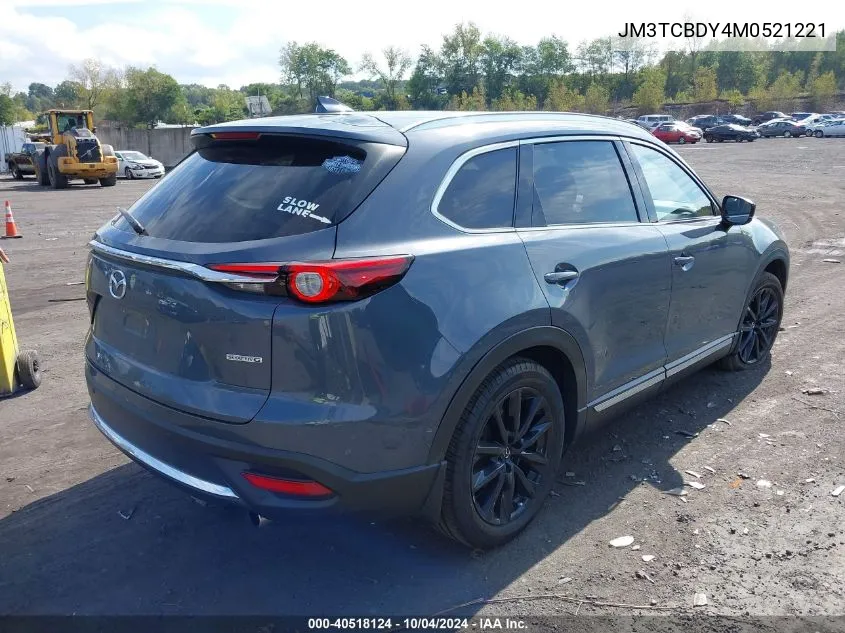 2021 Mazda Cx-9 Carbon Edition VIN: JM3TCBDY4M0521221 Lot: 40518124