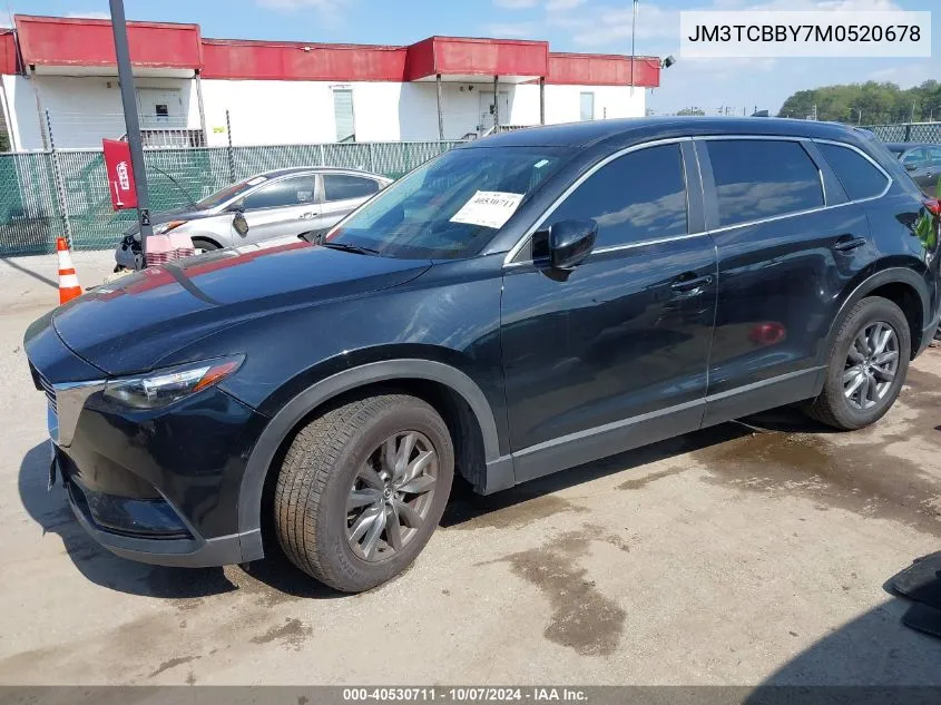 2021 Mazda Cx-9 Sport VIN: JM3TCBBY7M0520678 Lot: 40530711