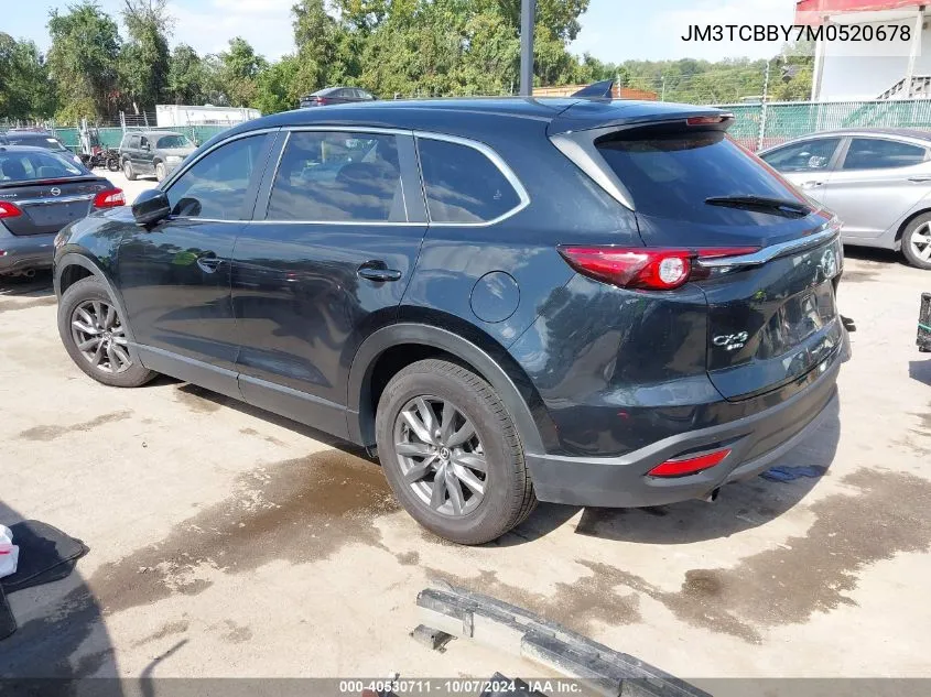 2021 Mazda Cx-9 Sport VIN: JM3TCBBY7M0520678 Lot: 40530711