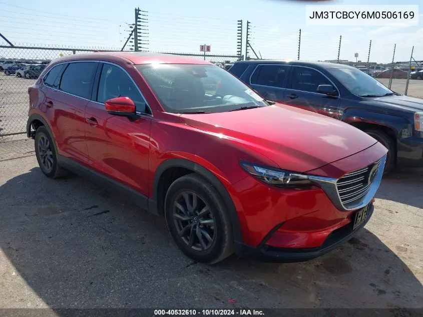 2021 Mazda Cx-9 Touring VIN: JM3TCBCY6M0506169 Lot: 40532610