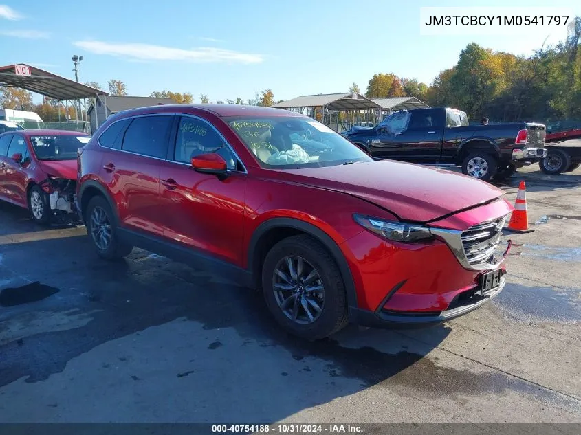 2021 Mazda Cx-9 Touring VIN: JM3TCBCY1M0541797 Lot: 40754188