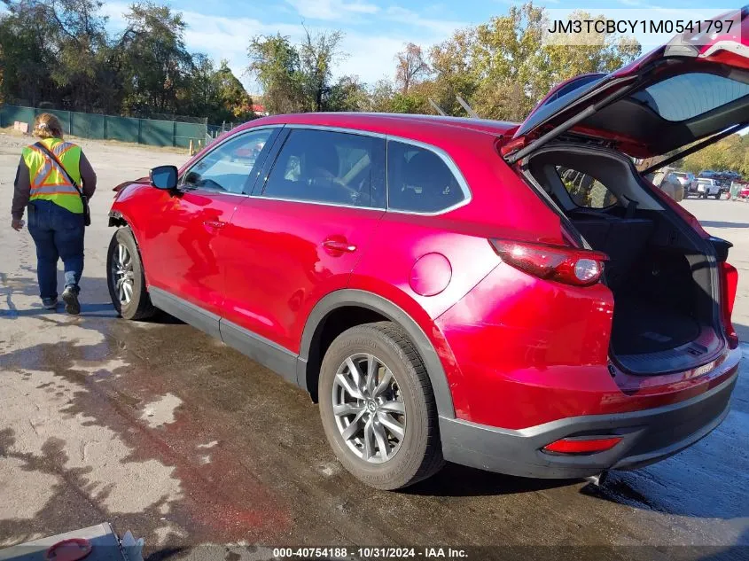 2021 Mazda Cx-9 Touring VIN: JM3TCBCY1M0541797 Lot: 40754188