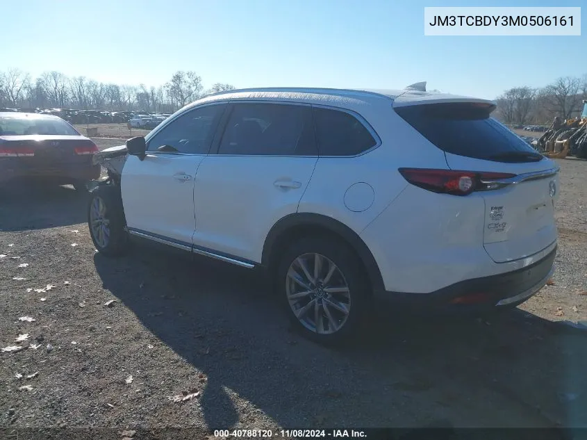 2021 Mazda Cx-9 Grand Touring VIN: JM3TCBDY3M0506161 Lot: 40788120