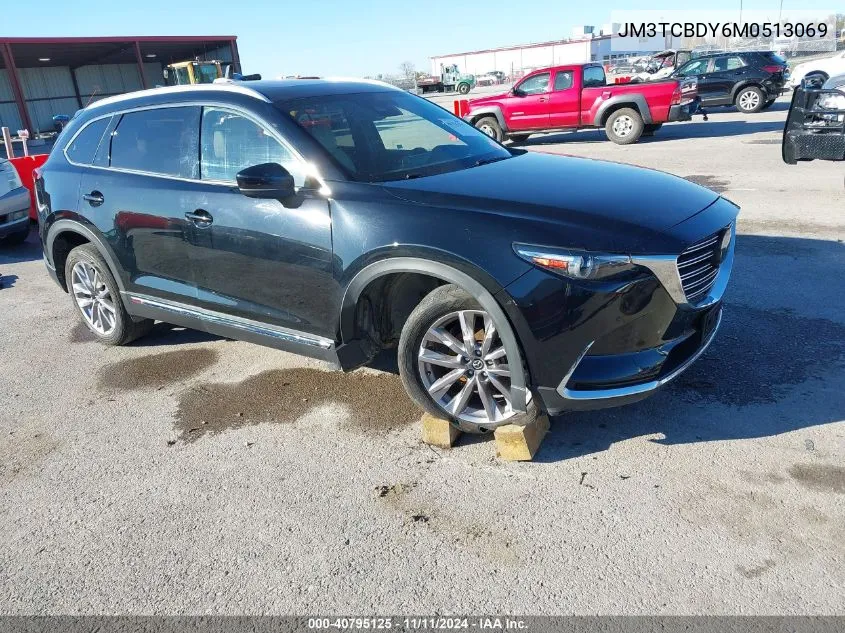 2021 Mazda Cx-9 Grand Touring VIN: JM3TCBDY6M0513069 Lot: 40795125