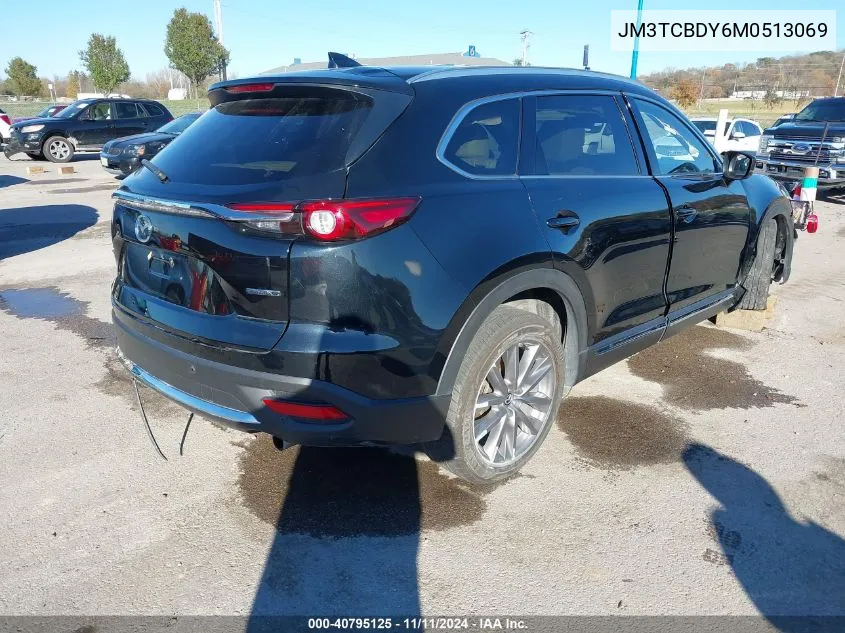 2021 Mazda Cx-9 Grand Touring VIN: JM3TCBDY6M0513069 Lot: 40795125