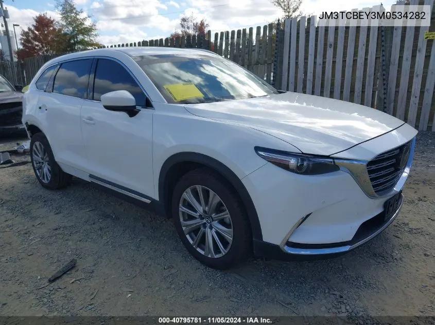 2021 Mazda Cx-9 Signature VIN: JM3TCBEY3M0534282 Lot: 40795781