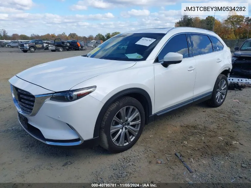 2021 Mazda Cx-9 Signature VIN: JM3TCBEY3M0534282 Lot: 40795781