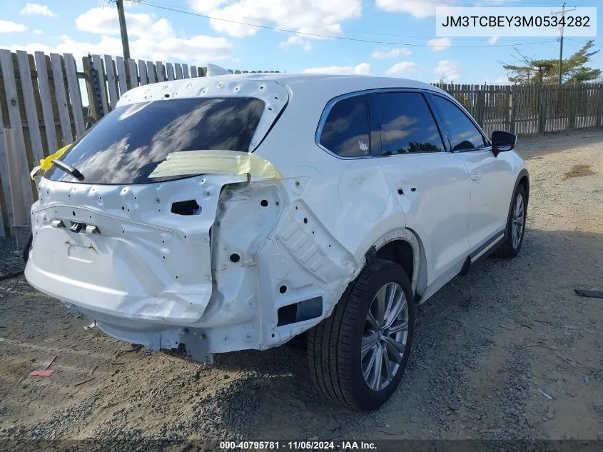 JM3TCBEY3M0534282 2021 Mazda Cx-9 Signature