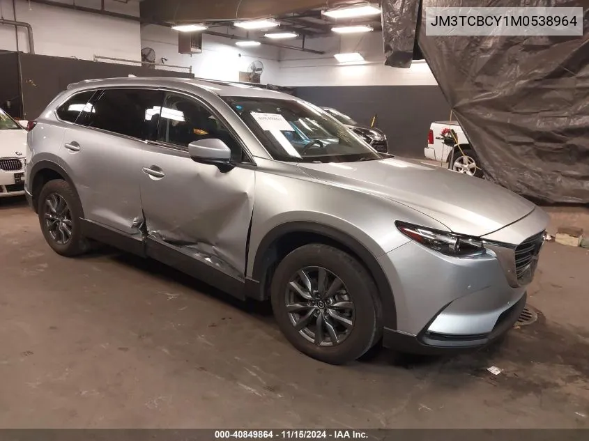 2021 Mazda Cx-9 Touring VIN: JM3TCBCY1M0538964 Lot: 40849864