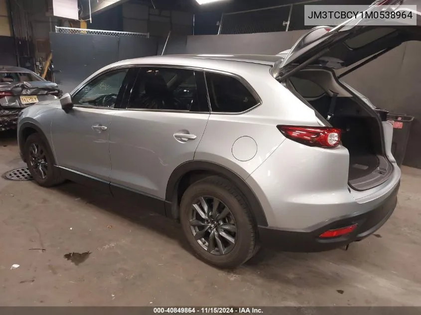 2021 Mazda Cx-9 Touring VIN: JM3TCBCY1M0538964 Lot: 40849864