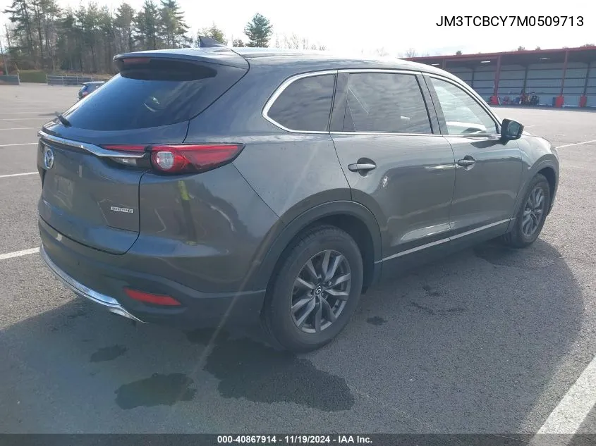 2021 Mazda Cx-9 Touring VIN: JM3TCBCY7M0509713 Lot: 40867914