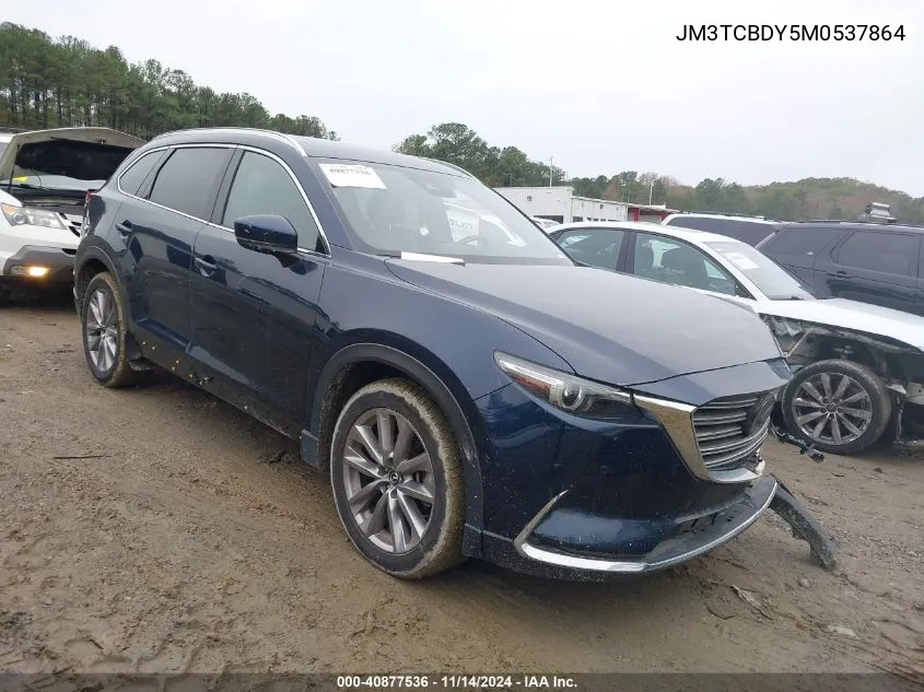 2021 Mazda Cx-9 Grand Touring VIN: JM3TCBDY5M0537864 Lot: 40877536